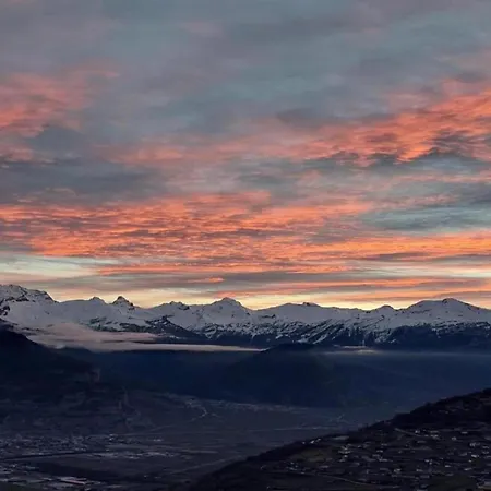 Apartment Charming With Balcony Veysonnaz